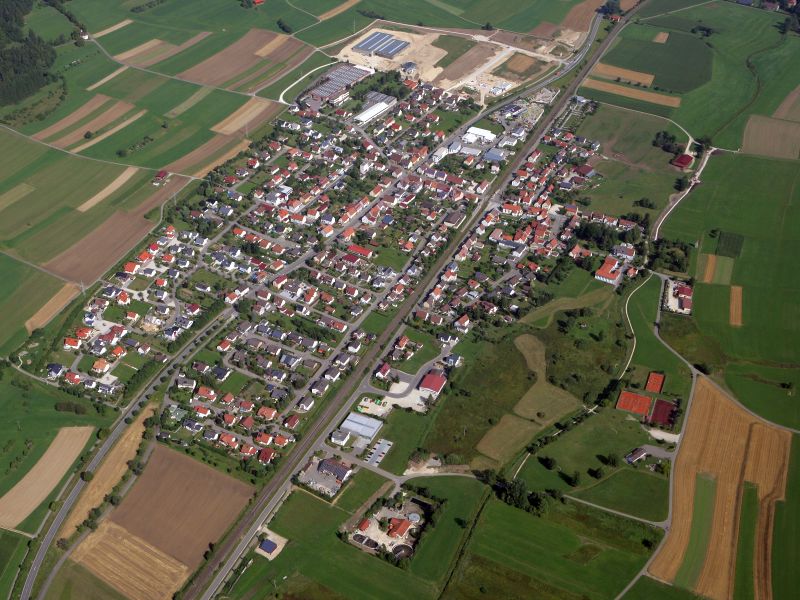 Luftbild Weilheim